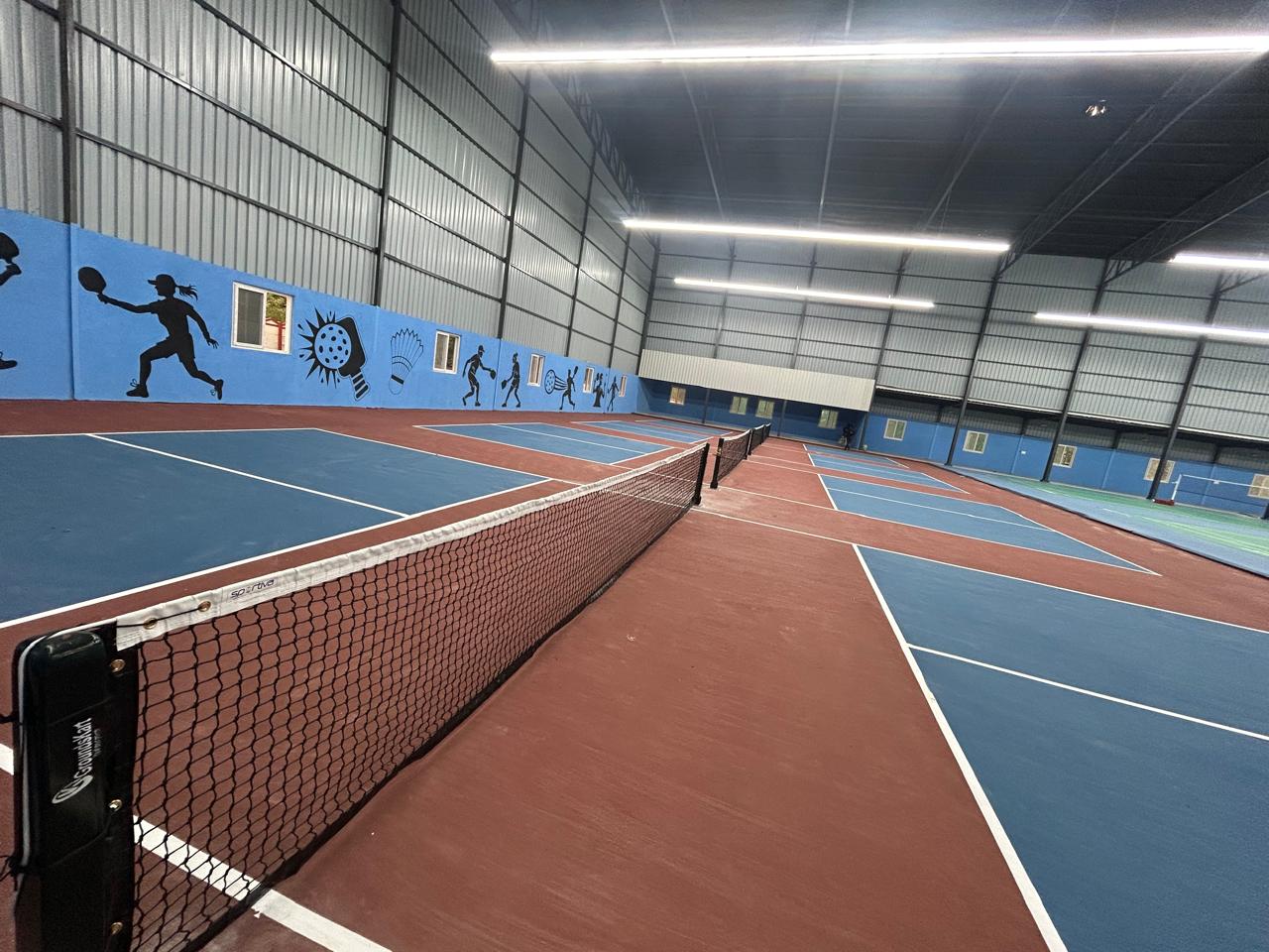 Pickleball court at C Sports